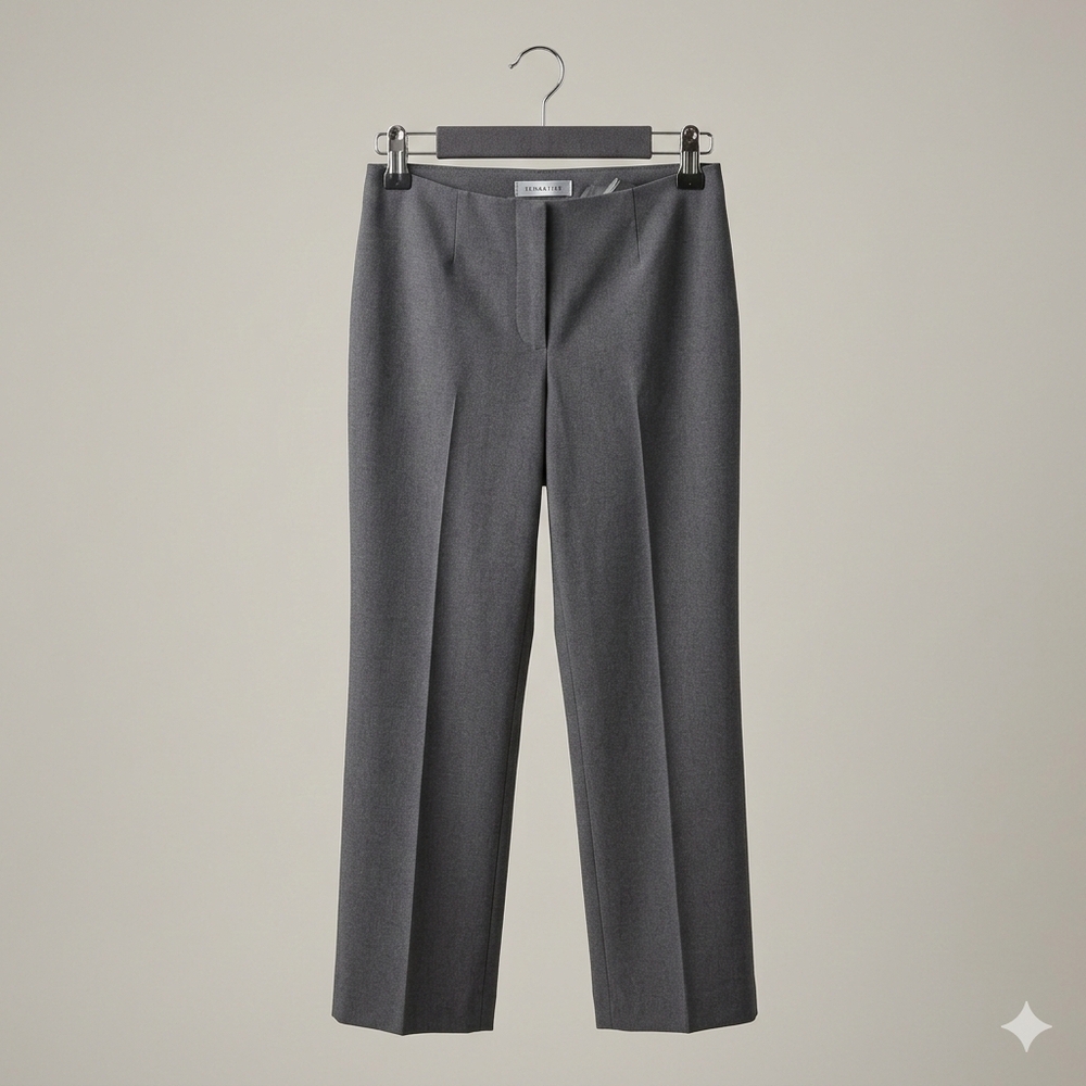 Semantiks Chic Gray Trousers 10P